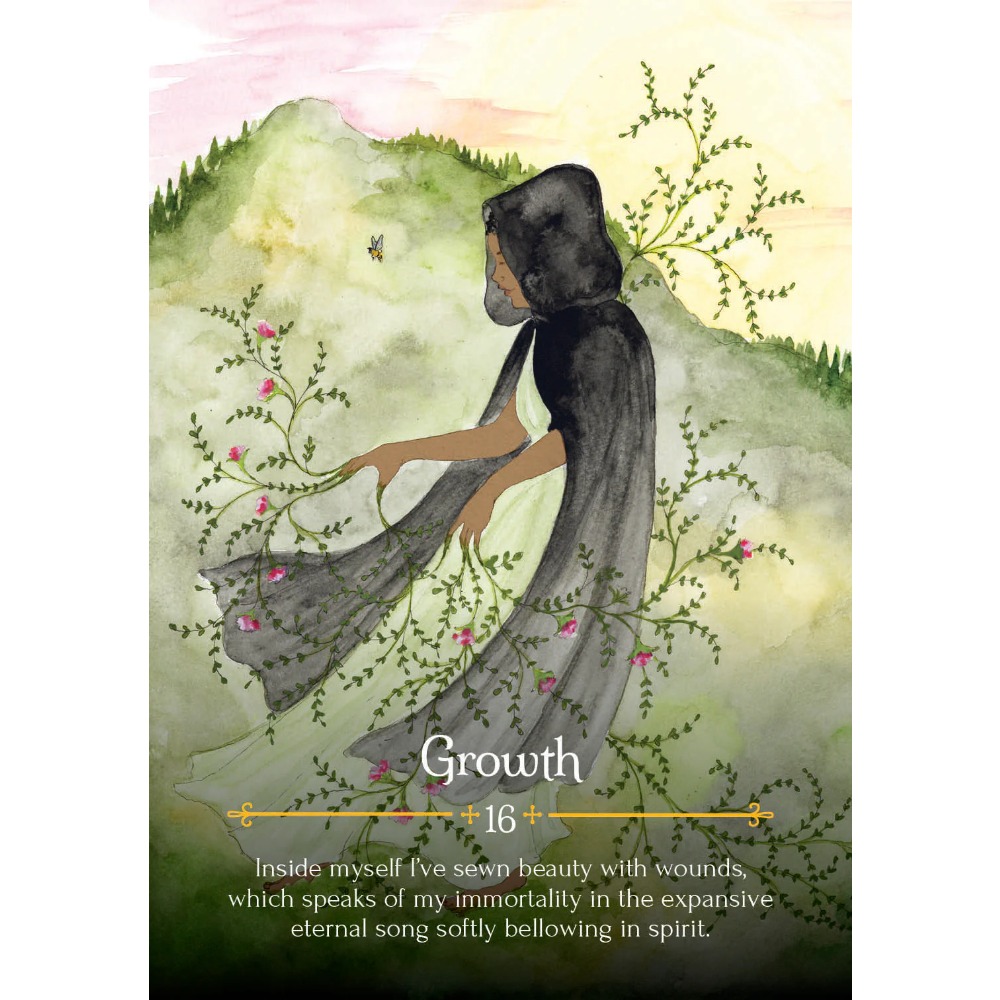 Tarot Deck With Guidebook - 마녀의 시즌 오라클 카드, 11*6.5cm, Beltane