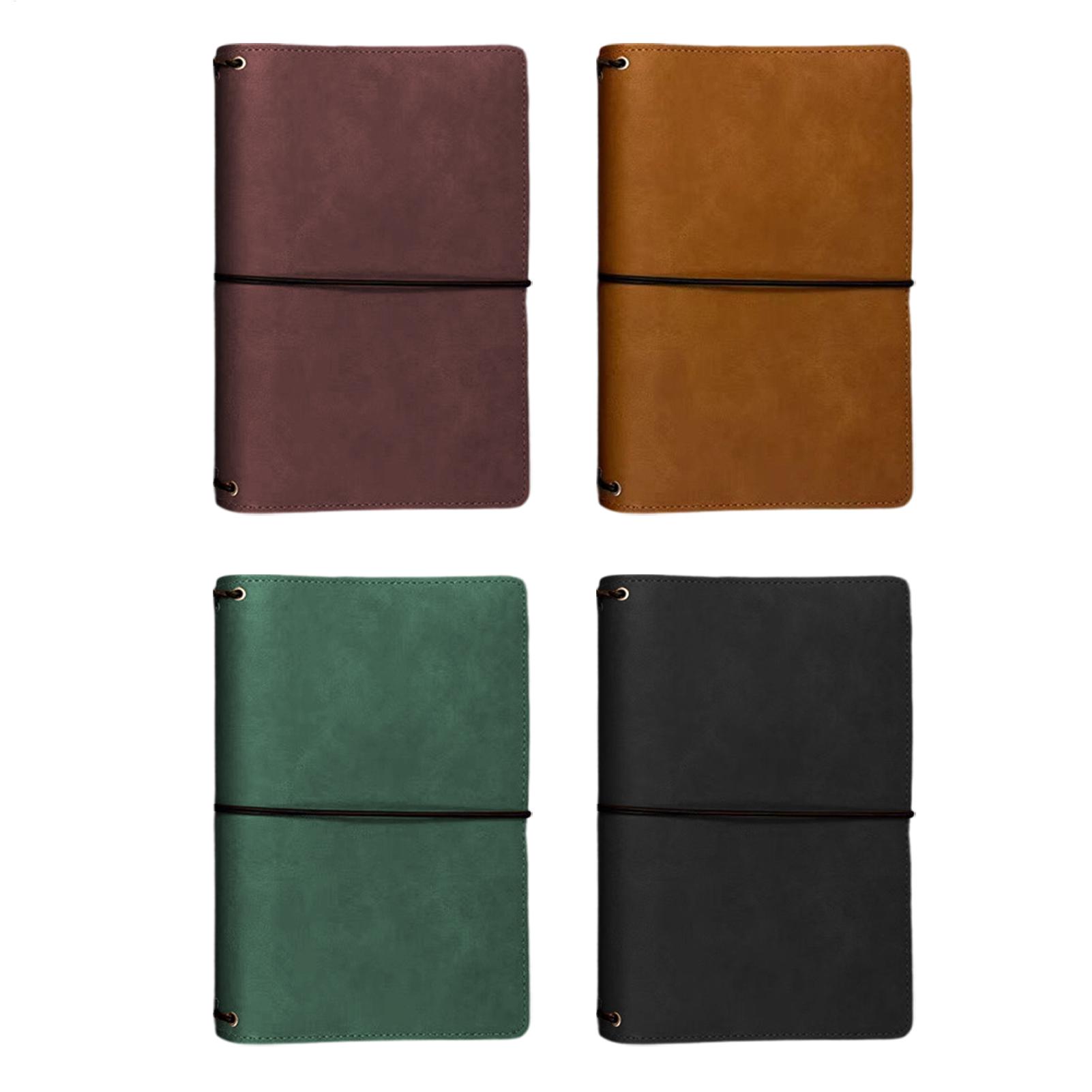Vintage Leather Journal Notebook - A5 사이즈 일기장 커버, 빈티지 PU