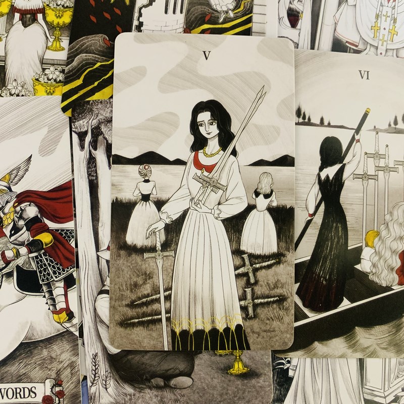 시크릿 미러 타로 카드, 점술 갑판, 영어 비전 에디션 - Tarot Deck With Guidebook 리뷰 및 가격