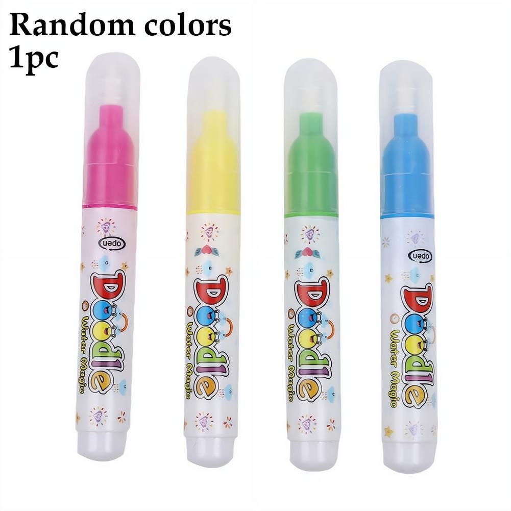 1/4PCS 재사용 가능한 매직 워터 펜, 물 그림책용 - Reusable Water Magic Coloring Book 리뷰 및 가격
