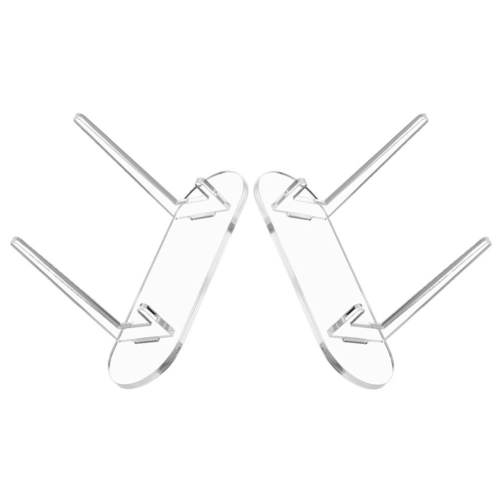 투명 아크릴 소재의 디스플레이 스탠드 2개 세트, 작은 - Clear Acrylic Book Stand Holder 리뷰 및 가격