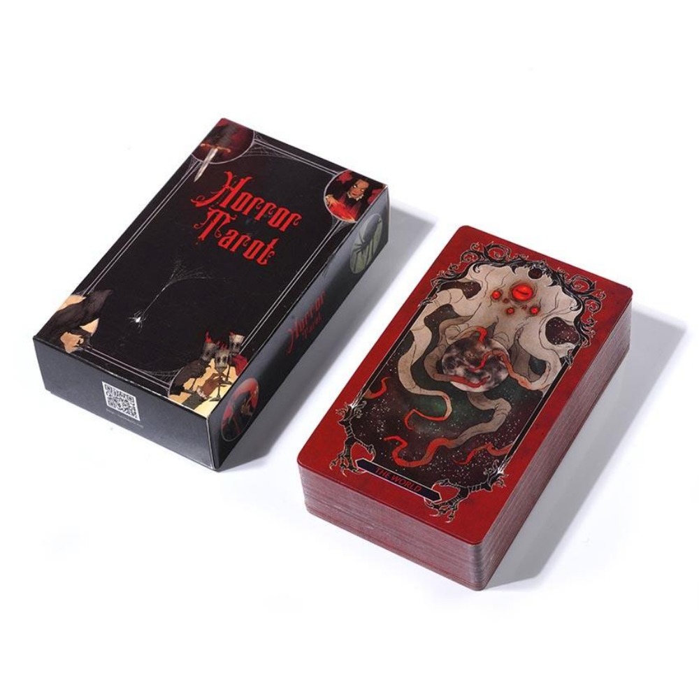공포 타로 덱 카드 게임, 10.3x6cm - Tarot Deck With Guidebook 리뷰 및 가격