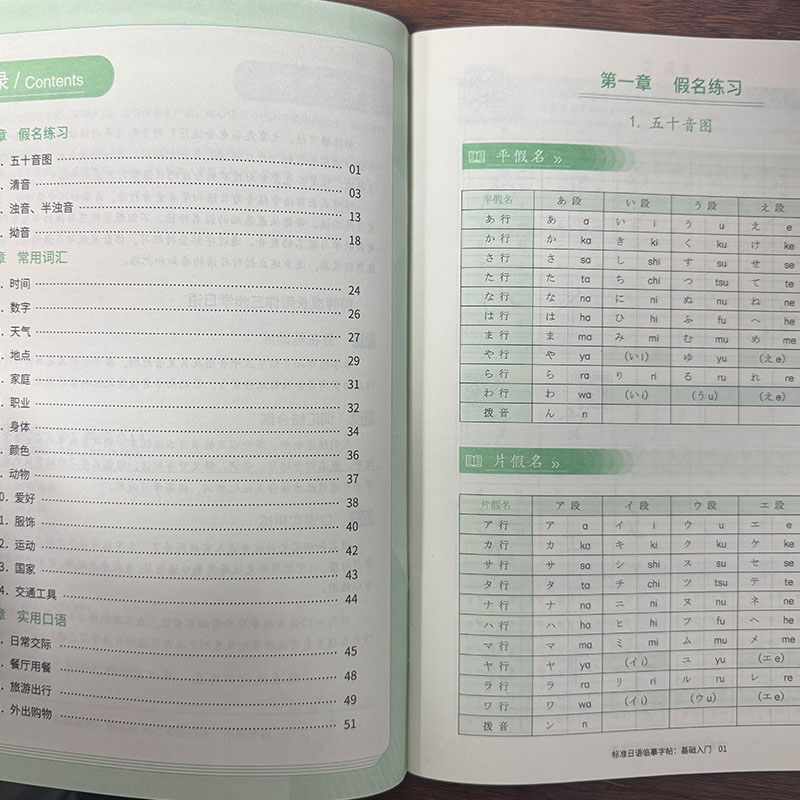 초보자를 위한 일본어 히라가나 & 카타나 연습 교본,  - Chinese Calligraphy Practice Book 리뷰 및 가격